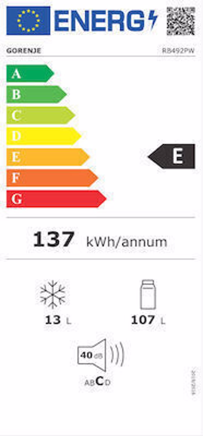 Psugio Mini Bar Gorenje RB492PW Lefko E